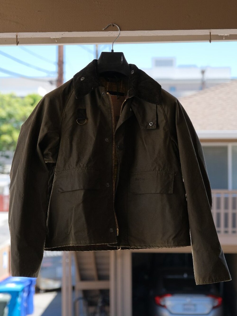 Barbour Spey Slim Waxed Jacket
